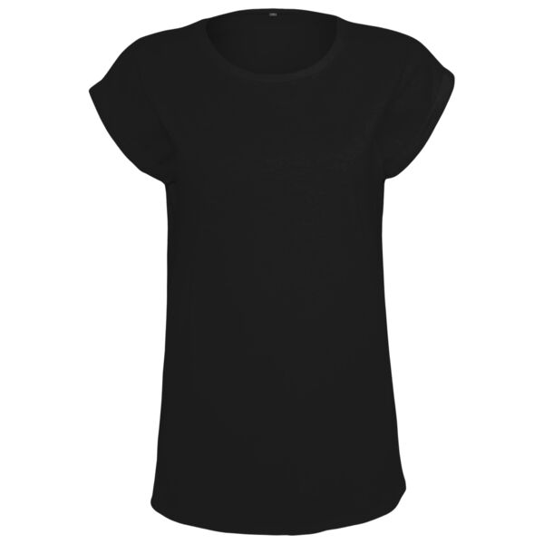 Women's organic extended shoulder tee Thumbnail