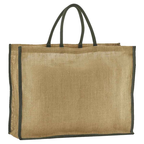 Natural starched jute market shopper Thumbnail