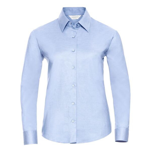 Women's long sleeve easycare Oxford shirt Thumbnail