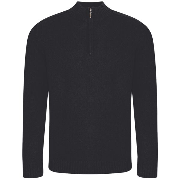 Wakhan ¼ regen zip knit sweater Thumbnail