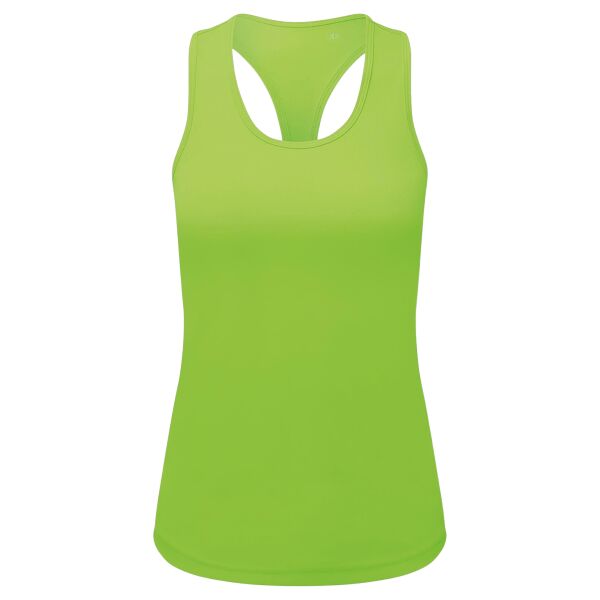 WOMENS TriDri® recycled performance slim racerback vest. Thumbnail
