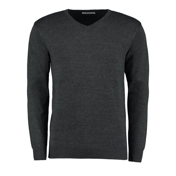 ARUNDEL - v-neck sweater long sleeve (classic fit). Thumbnail