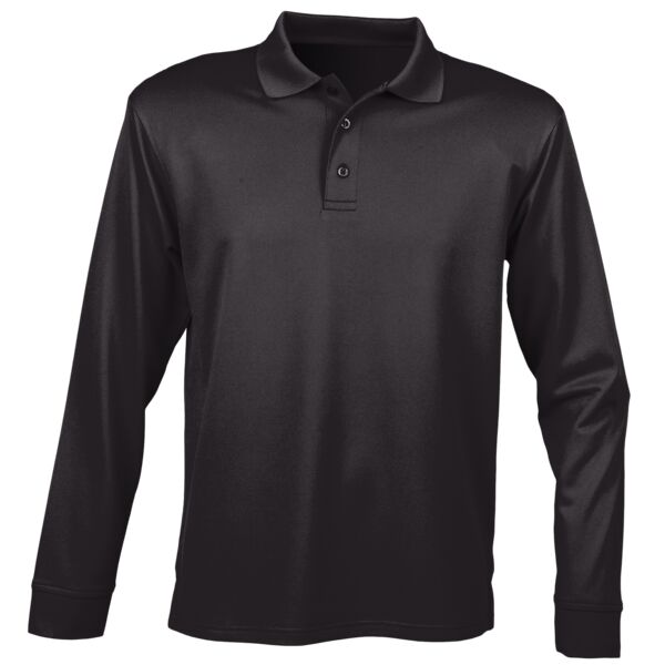 LONG sleeve Coolplus® polo shirt. Thumbnail