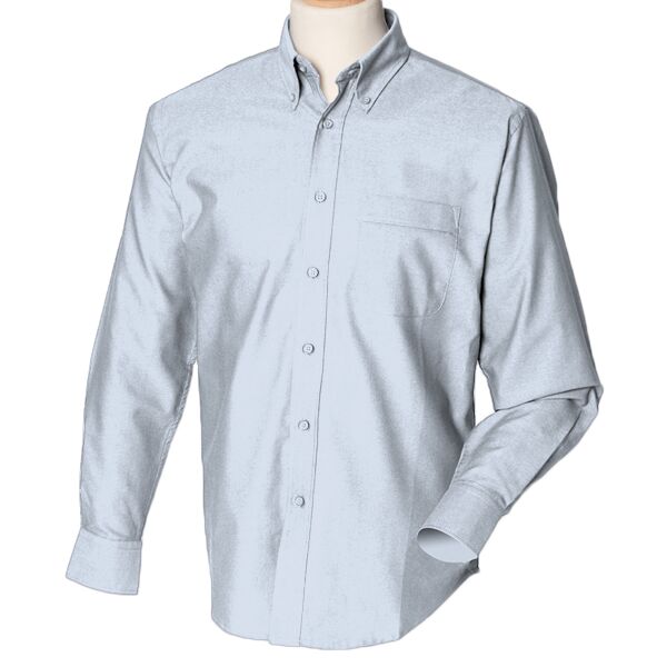 HENBURY Long Sleeve Classic Oxford Shirt. Thumbnail