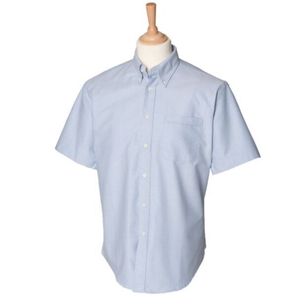 Short sleeve classic Oxford shirt. Thumbnail