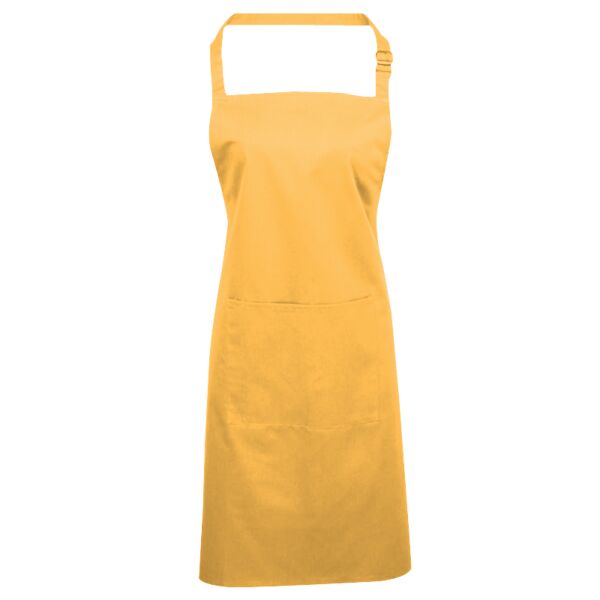 COLOURS bip apron with pocket. Thumbnail