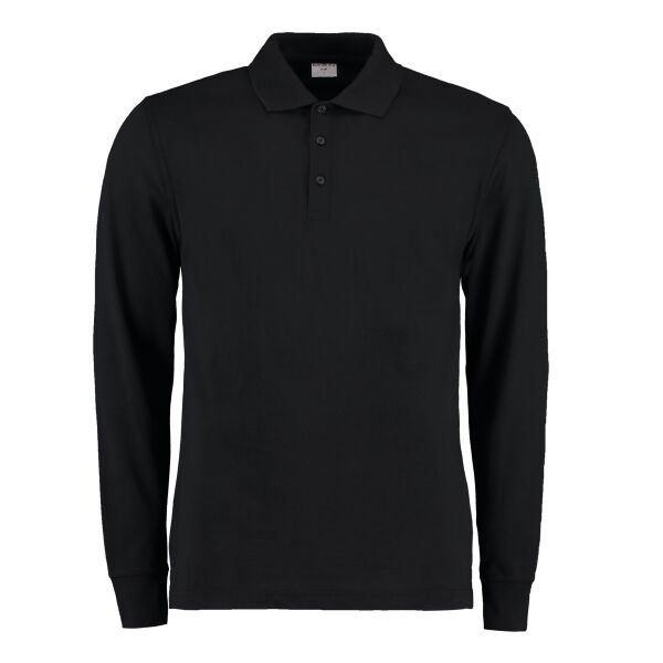 Pique polo long sleeved Thumbnail