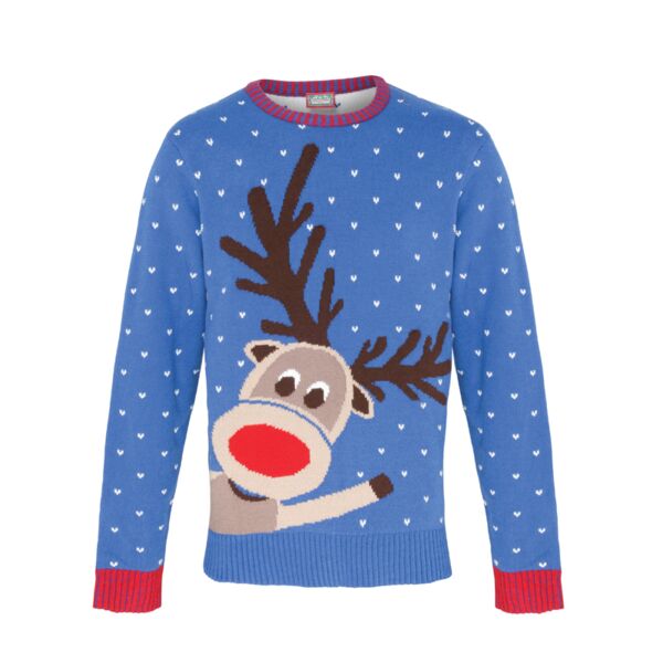 Reindeer Kids Christmas Jumper - Elite Custom Clothing Thumbnail