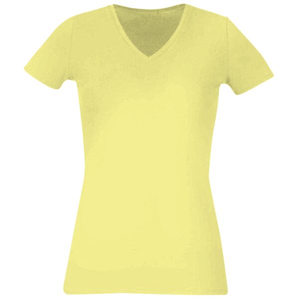 Women's premium cotton v-neck t-shirt - fc Thumbnail