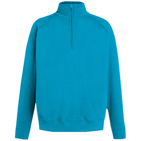 Lightweight zip neck sweatshirt - FC Thumbnail