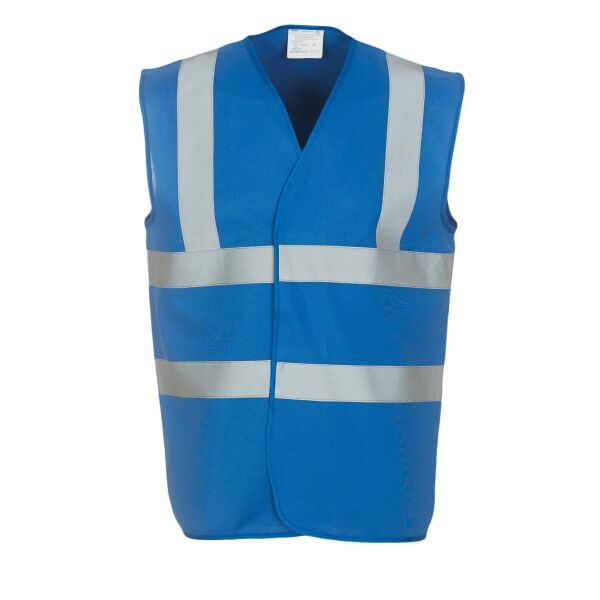 HIVIS 2 band and braces waistcoat (HVW100). Thumbnail