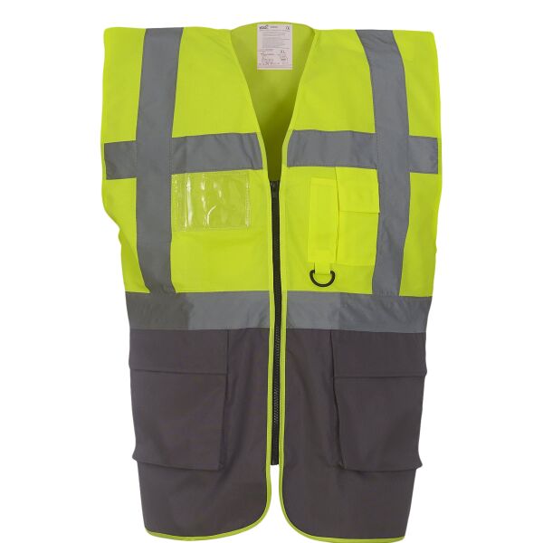 MULTI -functional executive hi vis waistcoat (HVW801) Thumbnail