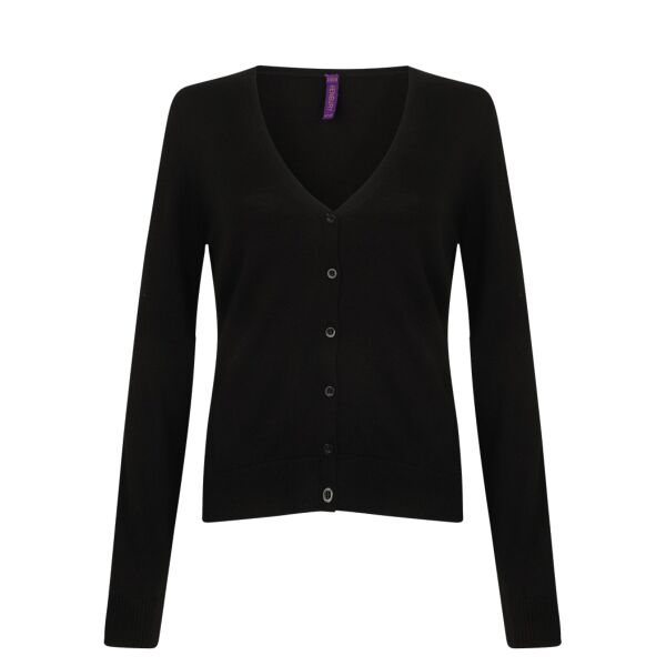 WOMENS v-neck cardigan. Thumbnail